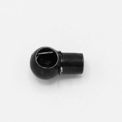 10MM Socket 18mm center to end, M6 x 1.00 internal thread, black zinc plated